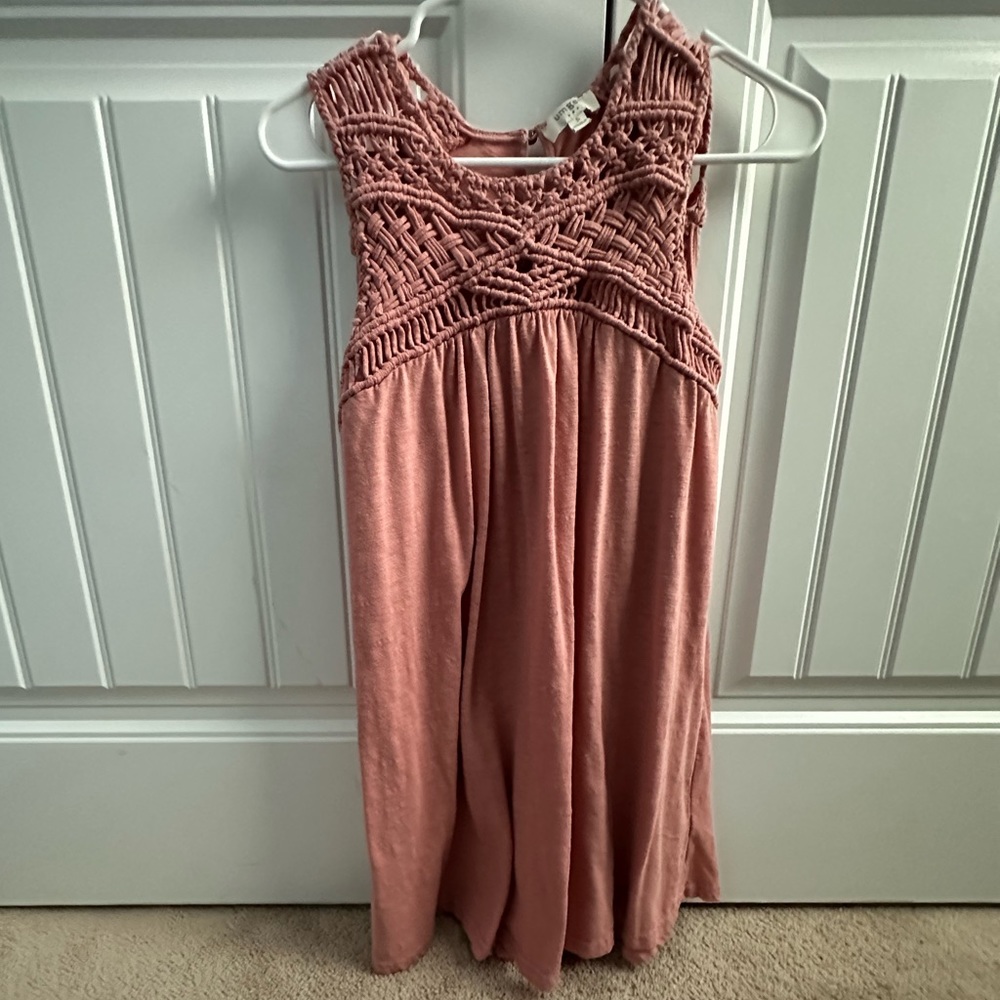 Pink boutique dress